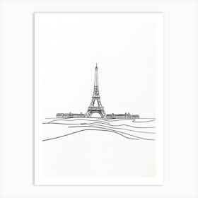 Paris Eiffel Tower Art Print