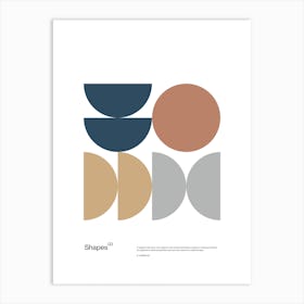 Shapes  03 Art Print