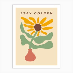 Stay Golden, Matisse Art Print