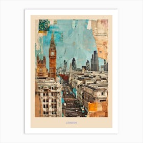 Kitsch London Poster 3 Art Print