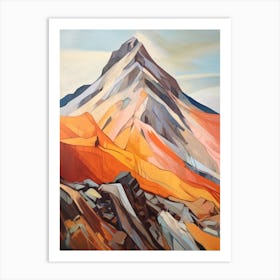 Carnedd Llewelyn Wales 2 Mountain Painting Art Print