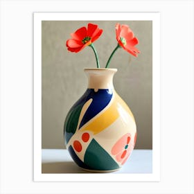 Flower Vase Art Print