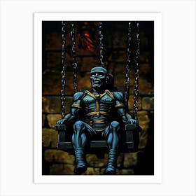 Swinging Man 1 Art Print