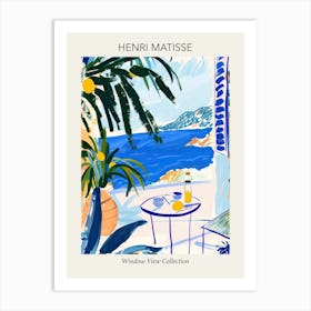 Matisse Window View Collection Summer Holidays Art Print