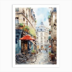 France cityscape Art Print