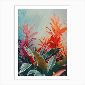 Tropical Plants Art Print