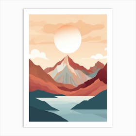 Mountain Landscape 7 Art Print