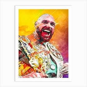 Tyson Fury 1 Art Print