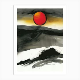 'Sunset' 24 Art Print