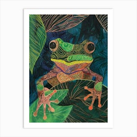 Tree Frog 8 Art Print