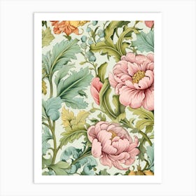 Floral Pattern 13 Art Print