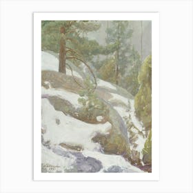 Winter Landscape (1931), Pekka Halonen Art Print