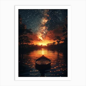 Starry Night 50 Art Print