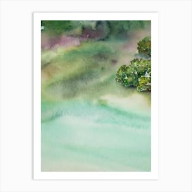 Acanthastrea Ii Storybook Watercolour Art Print