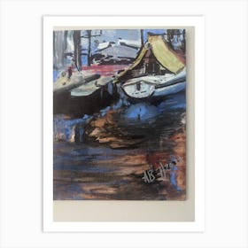 Perth Sailing  Art Print
