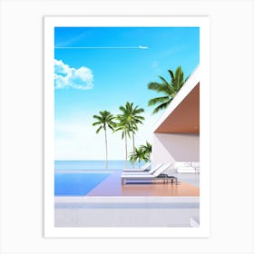 Canaries, Ibiza, Spain, Miami, Florida, Egypt, Morocco, Tunisia — Minimalistic travel posters, Boho travel art Art Print