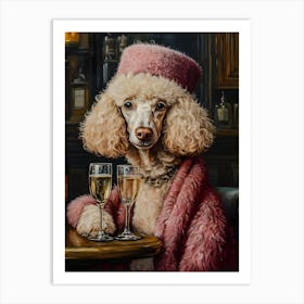 Whimsical Dogs 32 Art Print