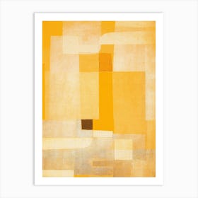 Intense Yellow Art Print