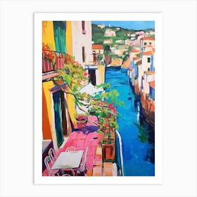 Sorrento Italy 3 Fauvist Painting Art Print