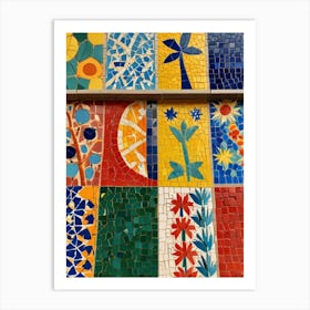 Mosaic Wall Art Print