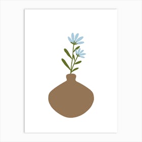 Flower In A Vase Art Print