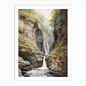 Waterfall 31 Art Print