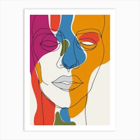 Portrait Of A Woman 82 Art Print