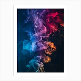 Smoke 1 Art Print