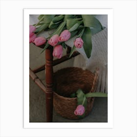 Pink Tulips 2 Art Print