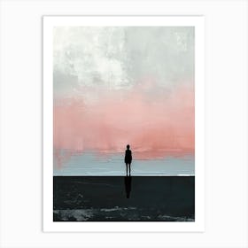 I Stand Alone, Minimalism Art Print