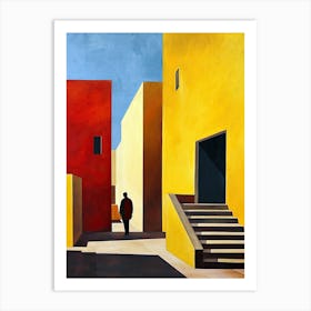 San Cristobal Spectrum: Chiapas Colors, Mexico Art Print