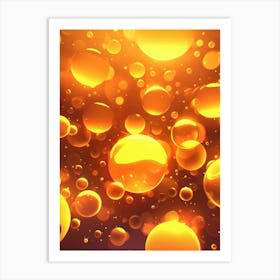 Bubbles In The Air Art Print