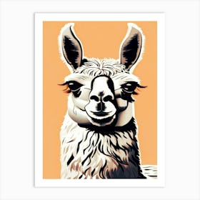 Llama Art Print