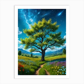 Tree of Tranquility Art Print