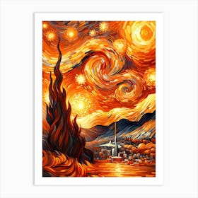 Starry Night 5 Art Print