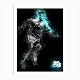 Riyad Mahrez Art Print