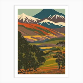 Amboró National Park 2 Bolivia Vintage Poster Art Print