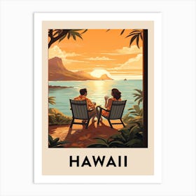 Vintage Travel Poster Hawaii 6 Art Print