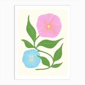 Flowers On A Branch Art Print