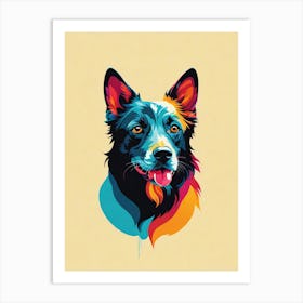 Dog Portrait 1 Art Print