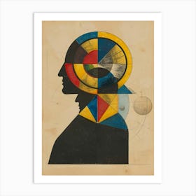 'The Head' 3 Art Print