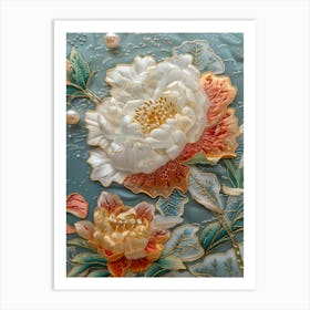 Chinese Peony 10 Art Print