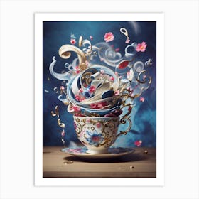 Teacup 1 Art Print