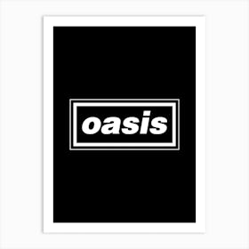 Oasis Logo Art Print