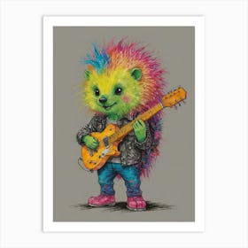 Hedgehog 24 Art Print