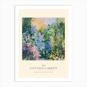 Cottage Garden Poster Wild Bloom 7 Art Print