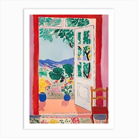 Open Door Matisse Inspired Art Print
