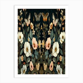 william morris Butterfly Garden Art Print