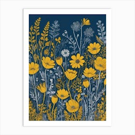 Wildflowers 8 Art Print