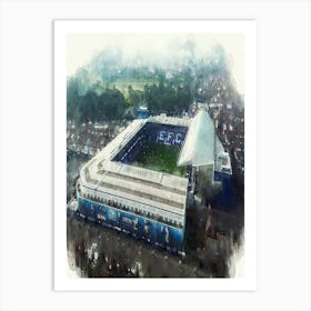 Everton Goodison Park Art Print